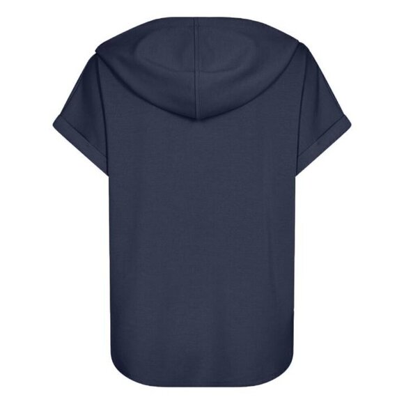 NWT SOYA CONCEPT Banu 143 Navy Modal Short Sleeve Sweatshirt - Picture 2 of 2